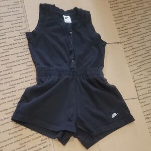 Nike Women Navy Sleeveless Romper